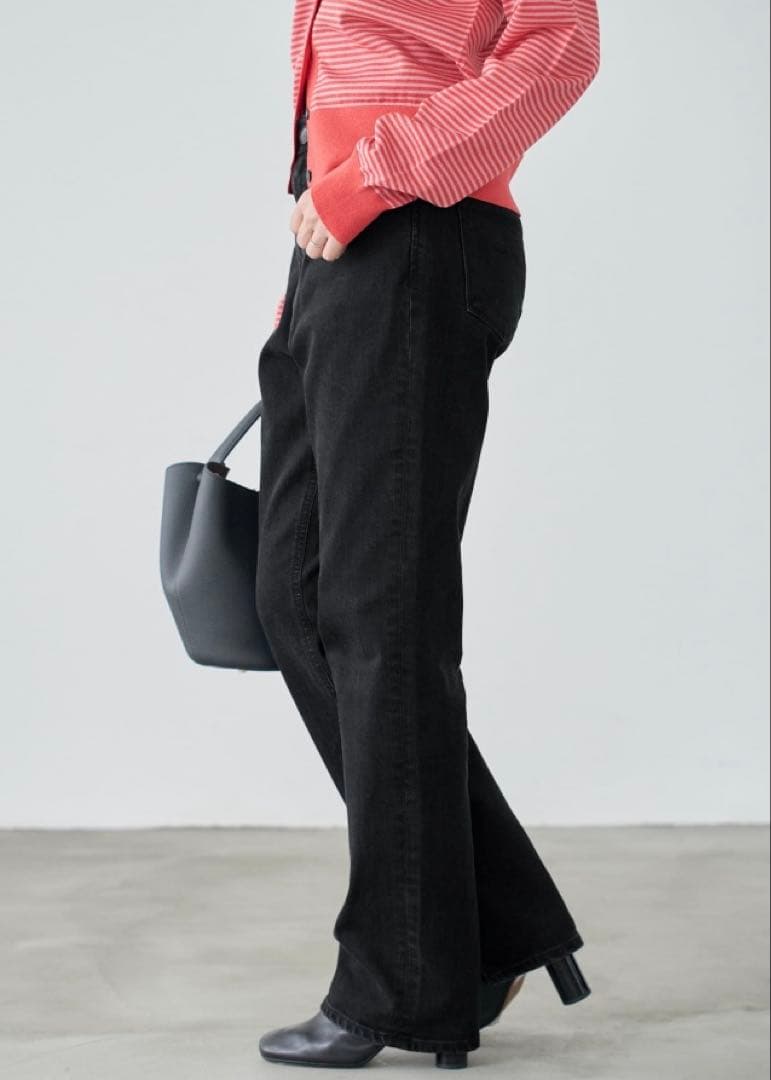 【新品】IENA YANUK/ヤヌーク 別注 LOUISE ストレートデニム26