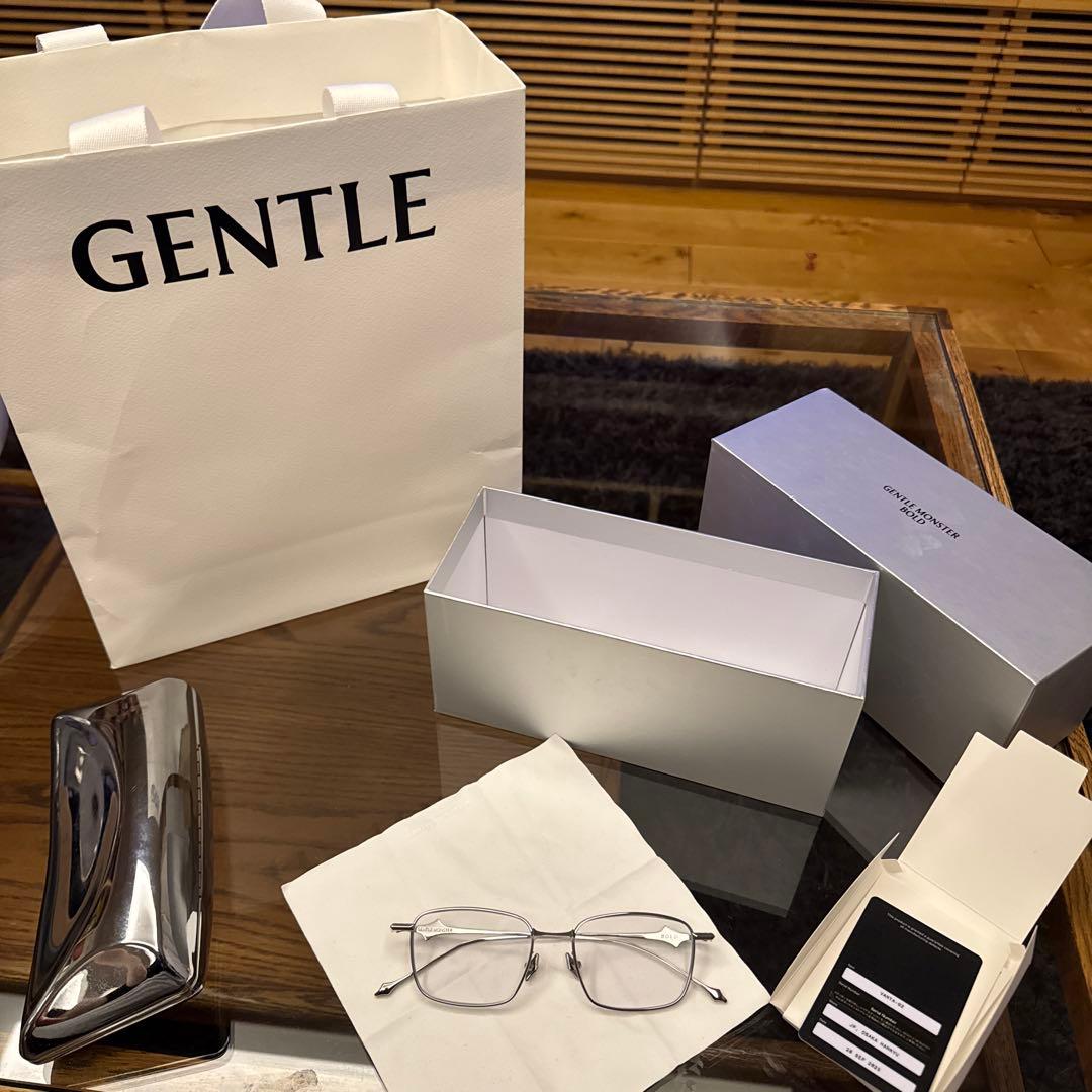 GENTLE MONSTER Vanta-02 シルバー メガネ