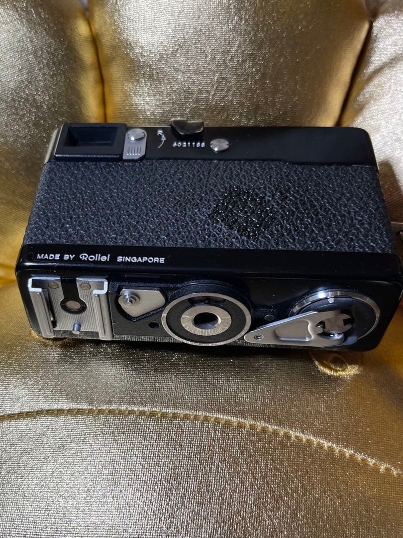 Rollei 35 ブラック Tessar 3.5/40 露出計動作 美品