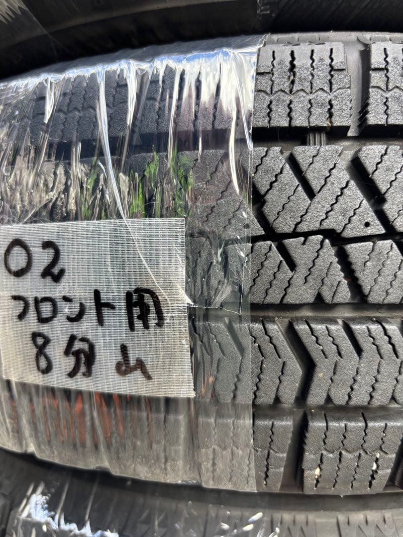 中古◯2ブリヂストンブリザックVRX2 155/65R14スタッドレス４本セット