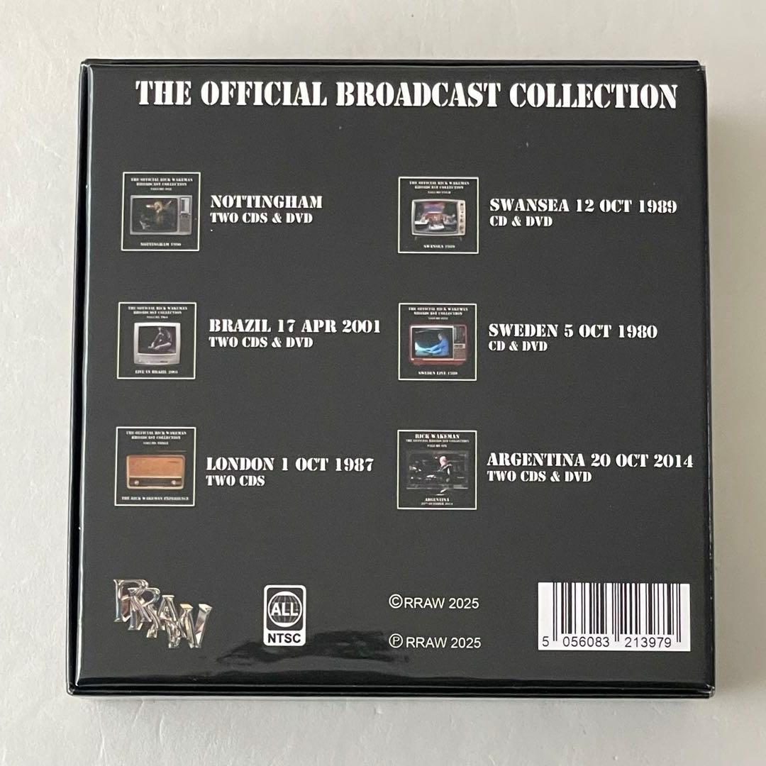 希少 入手困難 リック・ウェイクマン 10CD+5DVD BOX