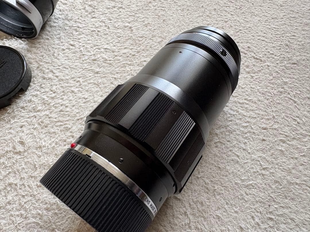 最終価格 美品 元箱 フード Leica TELE ELMAR 135mm f4