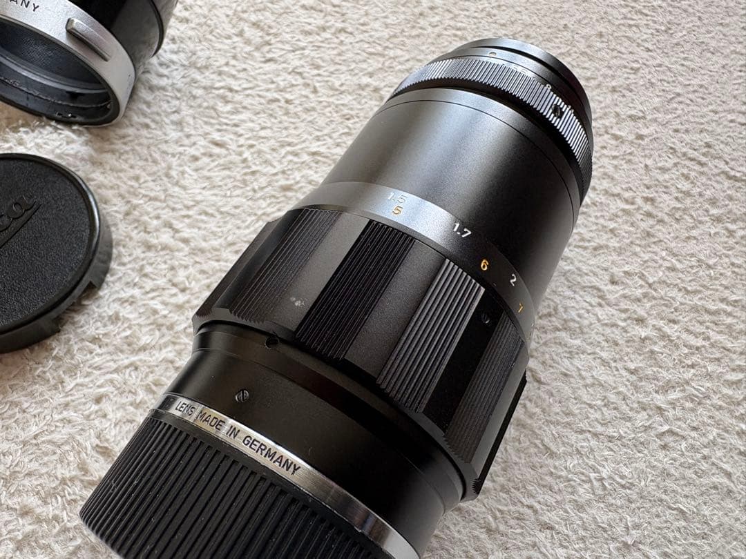 最終価格 美品 元箱 フード Leica TELE ELMAR 135mm f4
