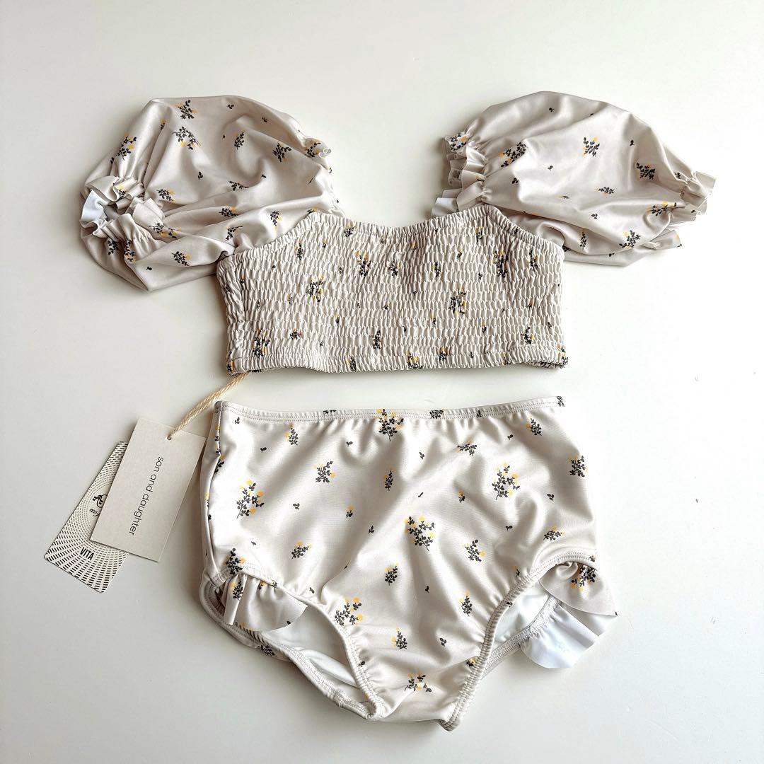 新品‪未使用 son&daughter Issy Bikini Set 7-8y