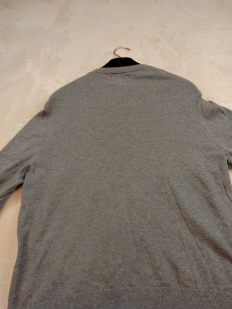 ポロラルフローレン Pima Cotton カーディガン XLサイズ　グレー
