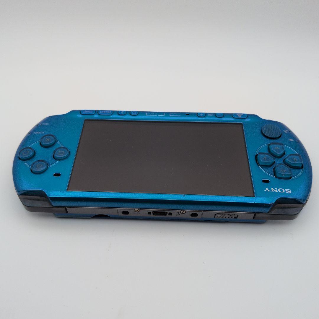 PSP-3000　ブルー　ジャンク