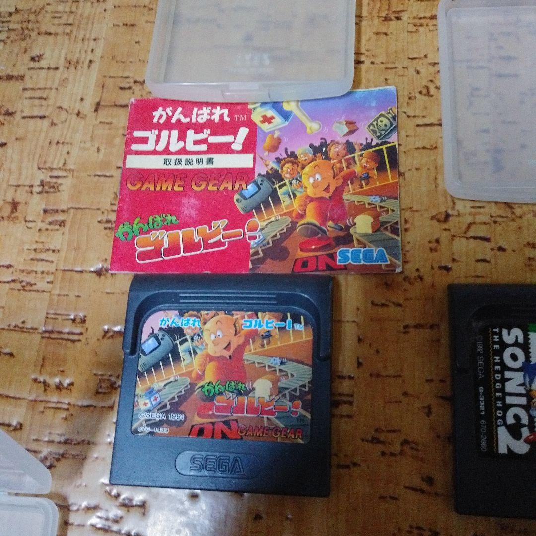 SEGA Game Gear ゲームカートリッジ６本セット