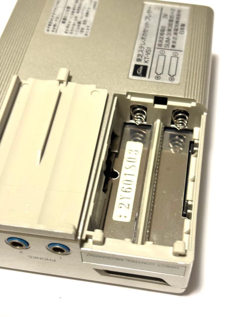 TOSHIBA カセットプレーヤー KT-VS1 ジャンク品