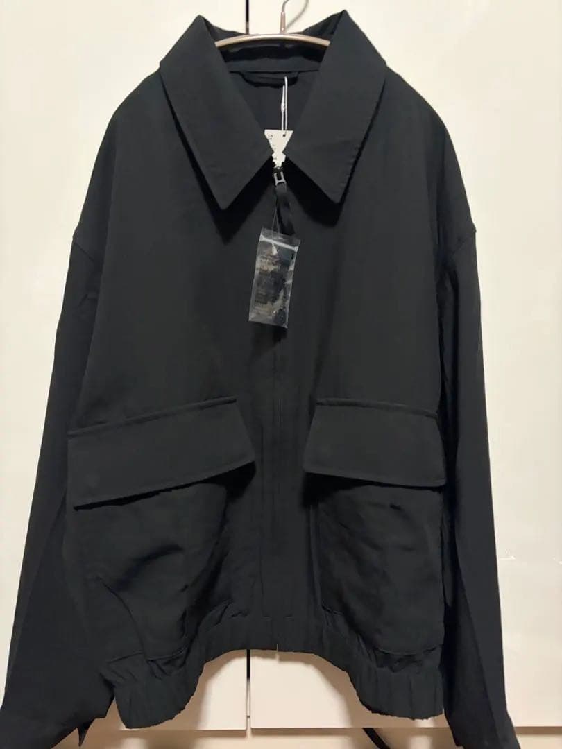 【新品未使用】UNIQLO U ユニクロユー ショートブルゾン ブラック M