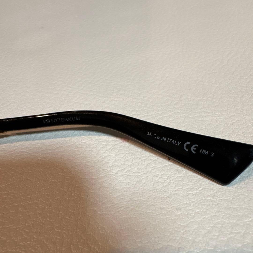 Dior ブラック ラウンドサングラス