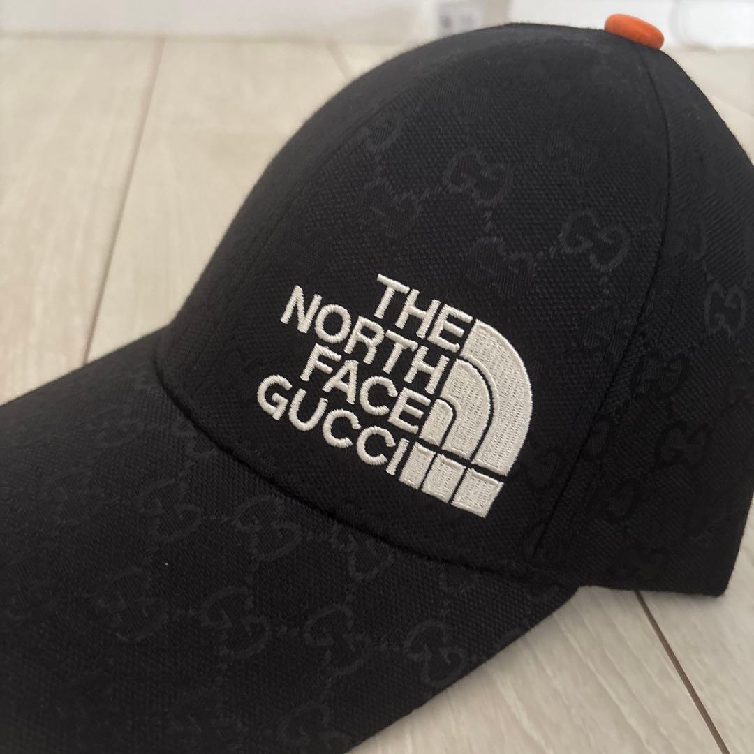 ド*コ様 THE NORTH FACE GUCCI キャップ ブラック