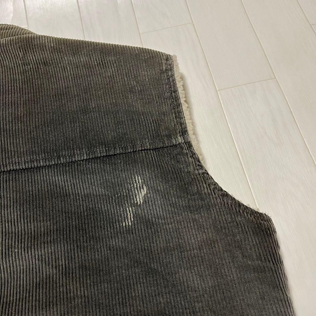 70's シルトン 裏ボア コーデュロイ ベルト ボア TALON ZIP 丈短