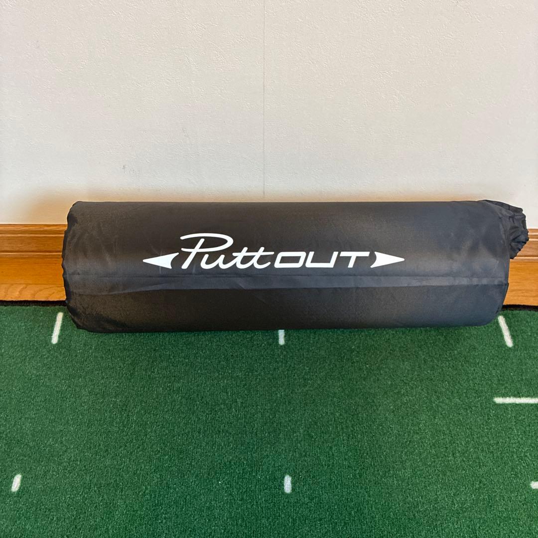 PuttOUT パッティングマット ミディアム　ゴルフ 練習　パターマット