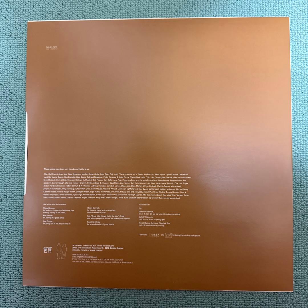 KINGS OF CONVENIENCE LP アナログ レコード