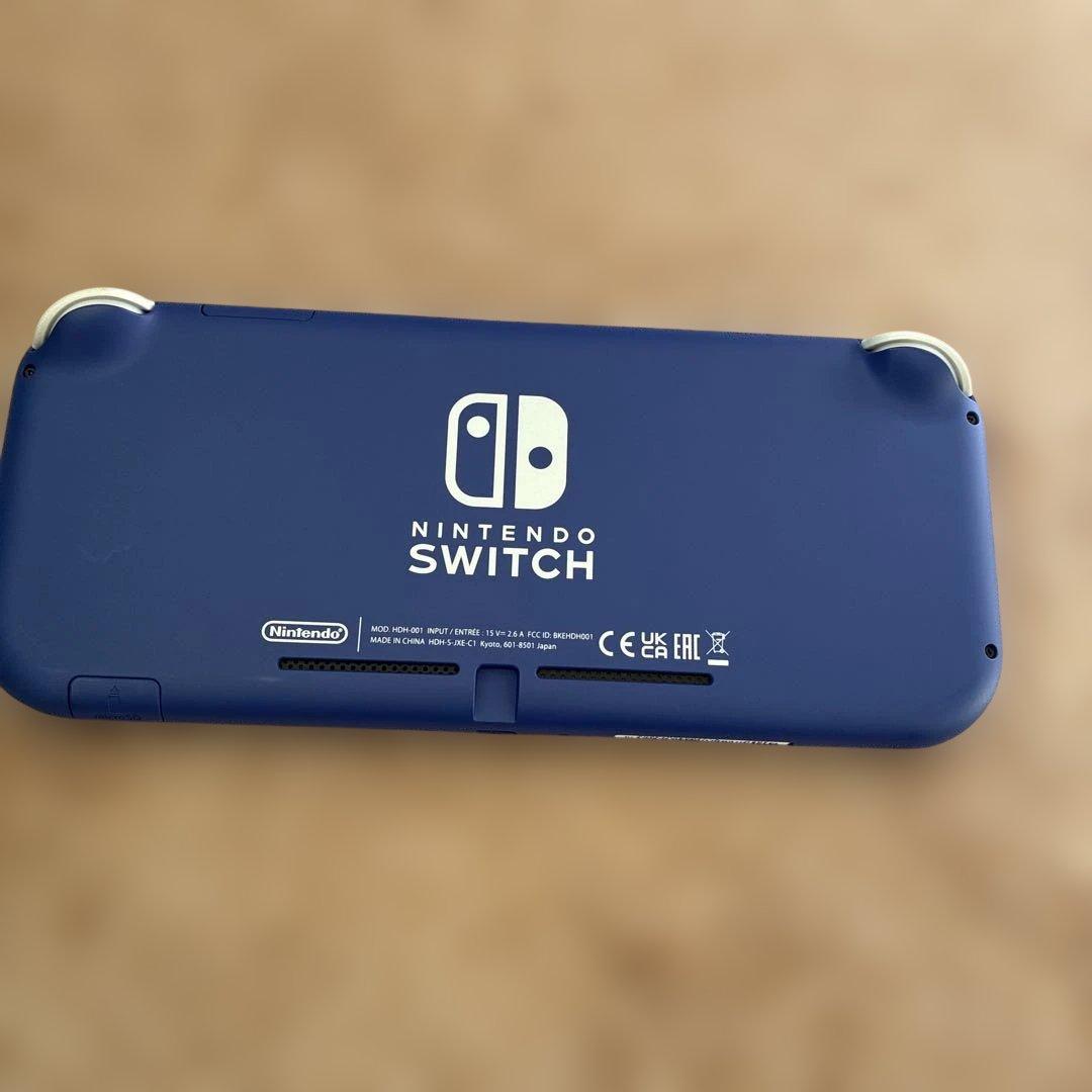 Nintendo Switch Lite ブルー 本体　充電器有　おまけ付き