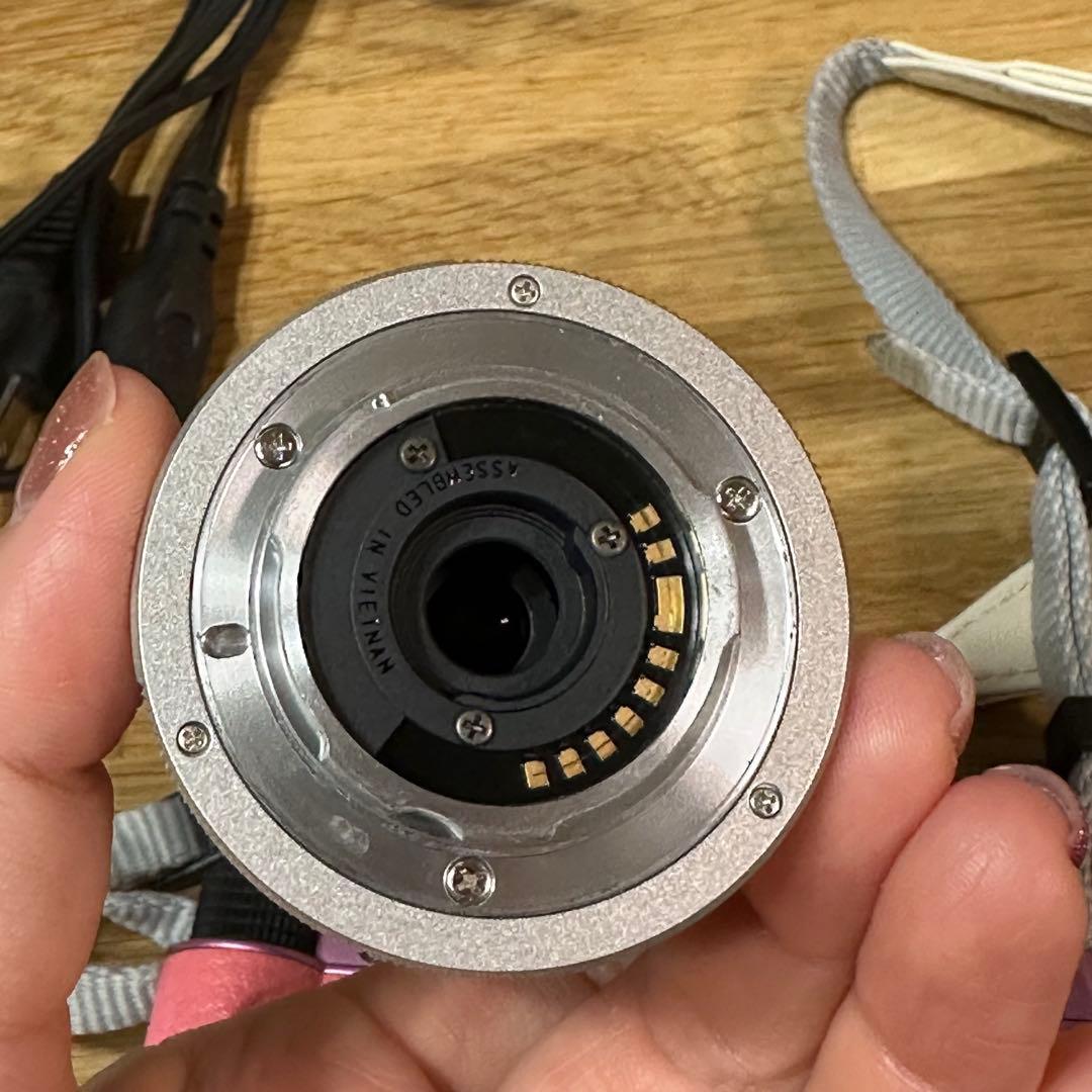 【希少・訳有】PENTAX Q10 カスタマイズカラー　ピンク　予備電池あり