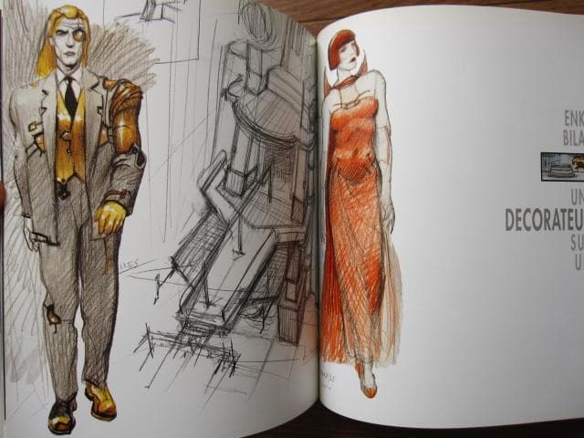 アート・デザイン・音楽 Enki bilal / catalogue un/sur/un