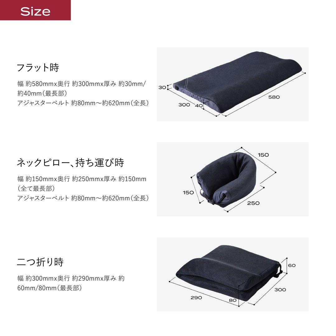 Brain Sleep Pillow ブレインスリープ ピロー ポータブル