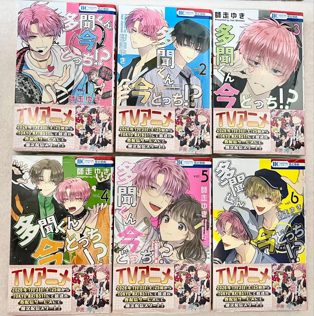 多聞くん今どっち 全巻セット 1-14巻 未開封 シュリンク付き