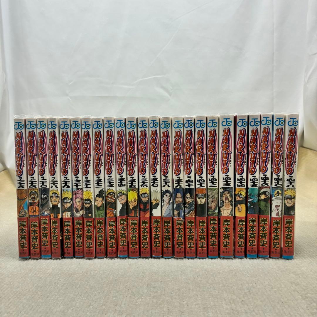 【全巻初版・帯付き】ナルト NARUTO 1〜72全巻+外伝 73冊全巻セット