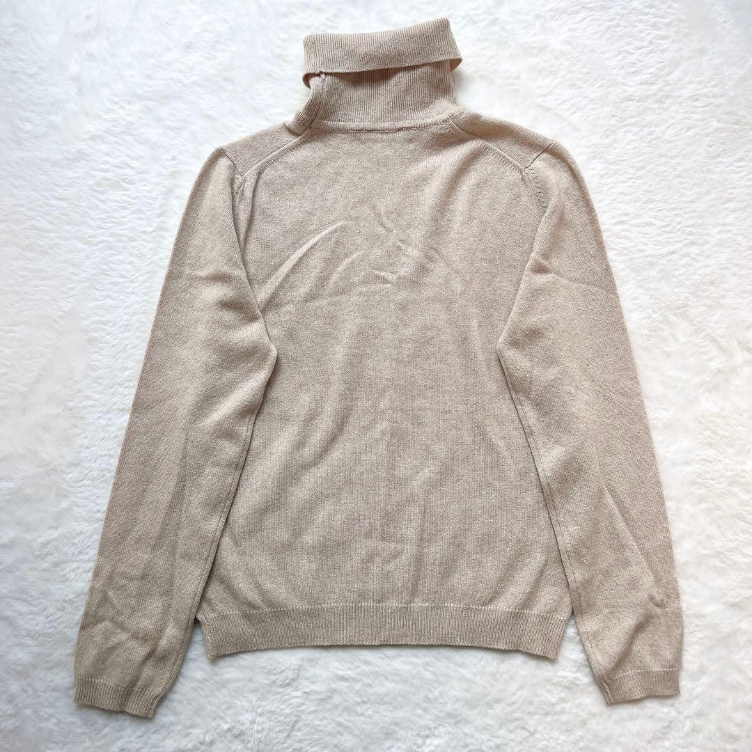 【アニオナ AGNONA】タートルニット カシミヤ100% イタリヤ製 シンプル