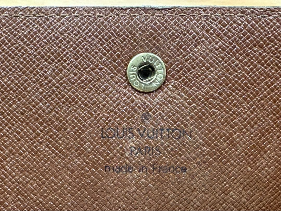 【K2】Louis Vuitton 三つ折り財布 ブラウン 正規品