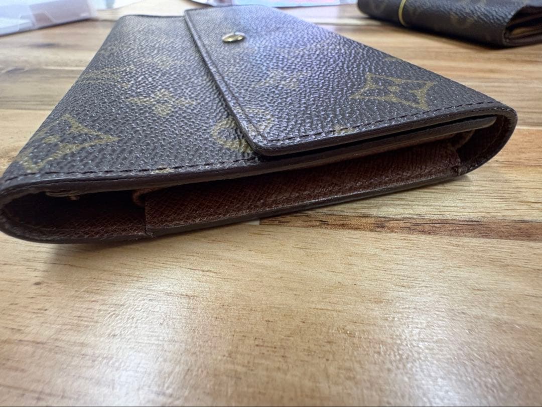 【K2】Louis Vuitton 三つ折り財布 ブラウン 正規品
