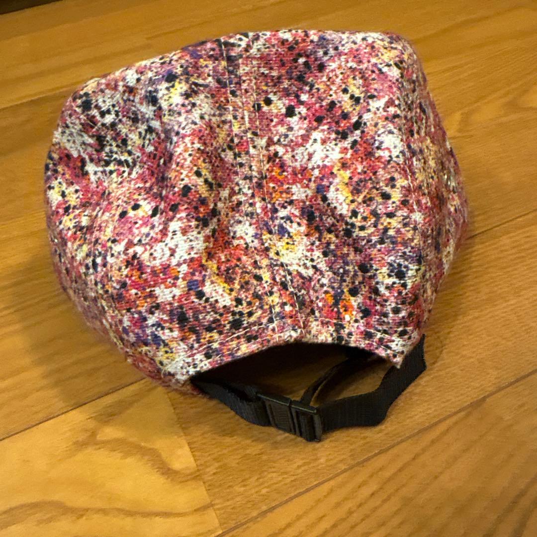 Supreme 花柄 キャップ