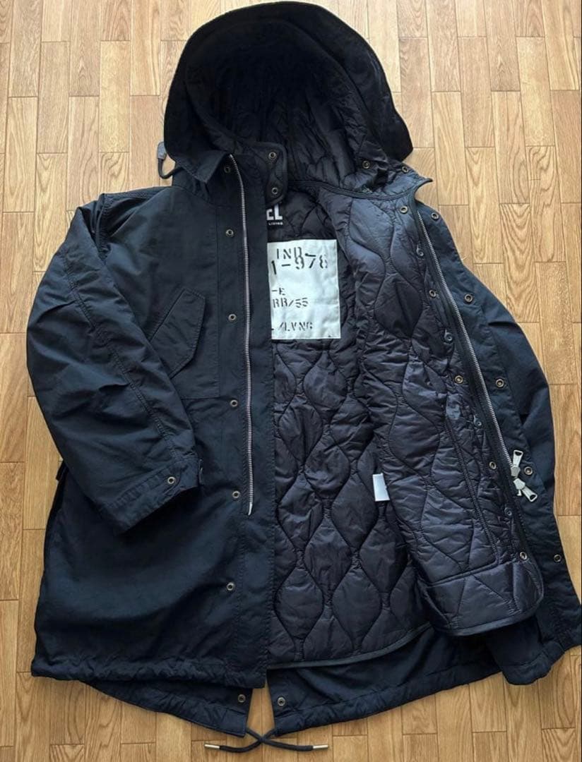 美品✨DIESEL 3way W-MILES JACKET モッズコート L相当