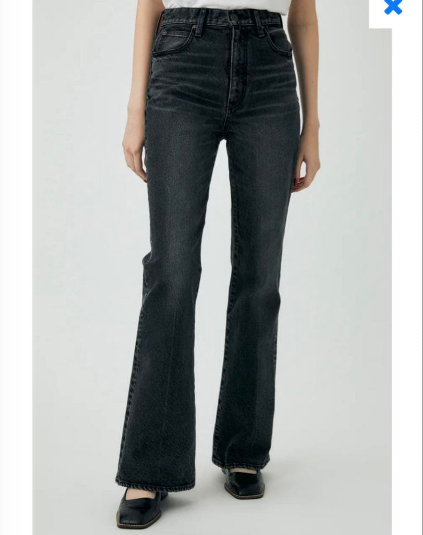 MOUSSY MVS BLACK FLARE 25サイズ
