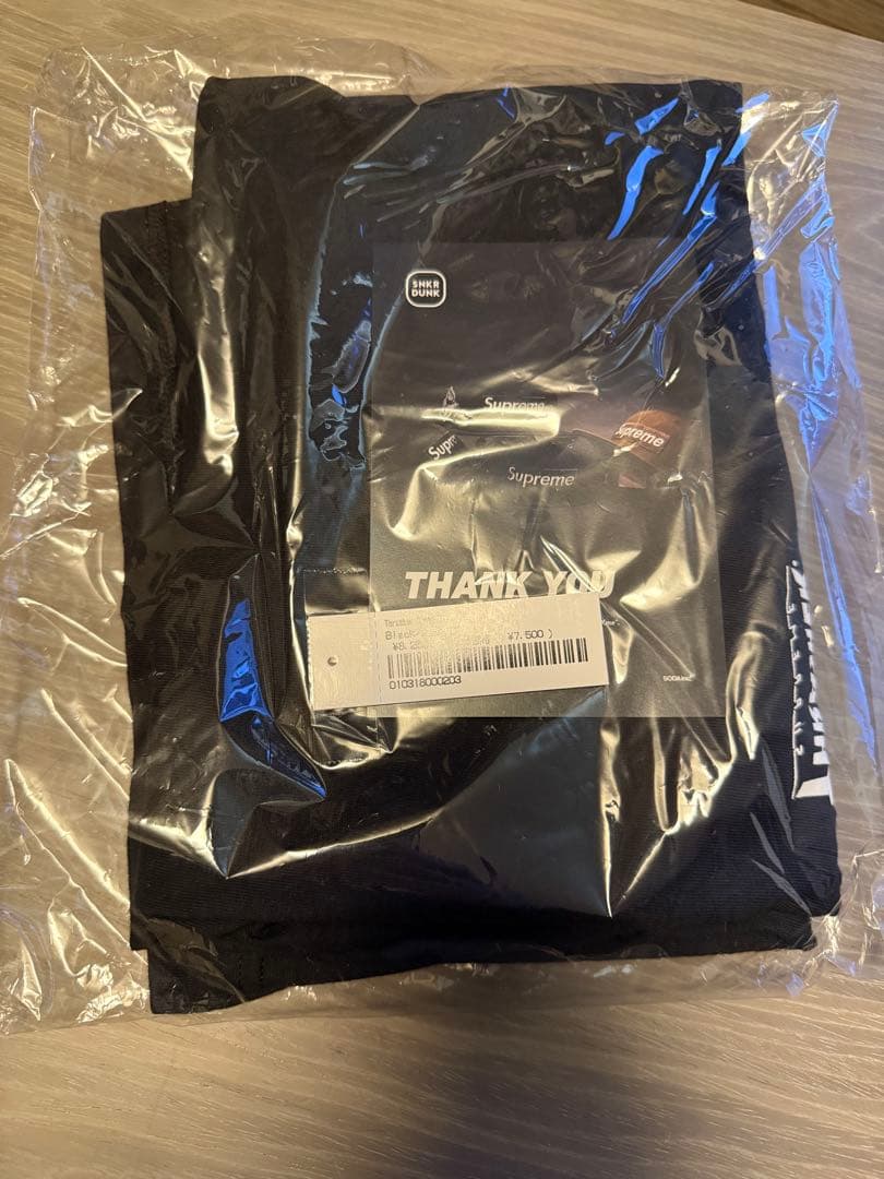 Supreme x Thrasher CrossTee \"Black\" XL新品