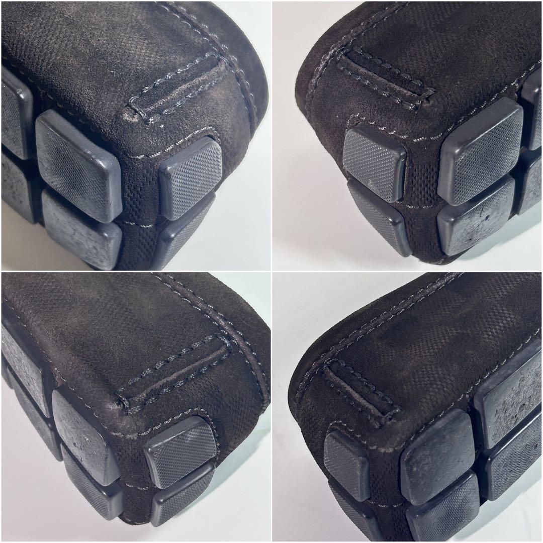 ルイヴィトン ダミエ ドライビングシューズ モカシン スエード 26.0cm