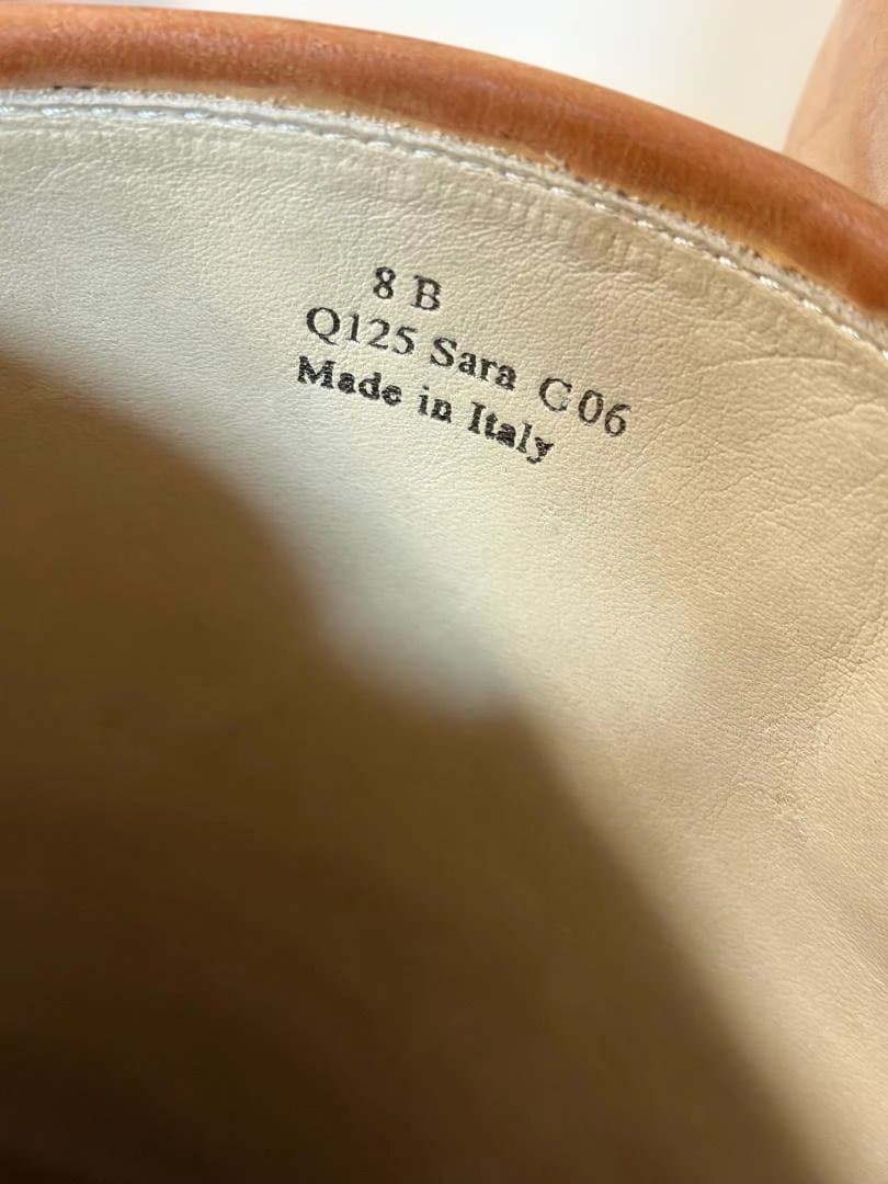 お得❗️coach キャメル レザー ロングブーツ