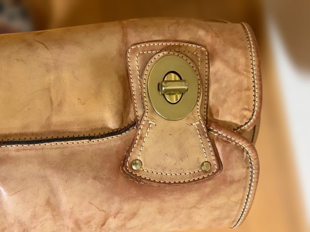お得❗️coach キャメル レザー ロングブーツ