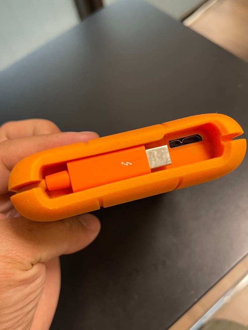 LaCie HDD ハードディスク 2TB USB3.0 Thunderbolt