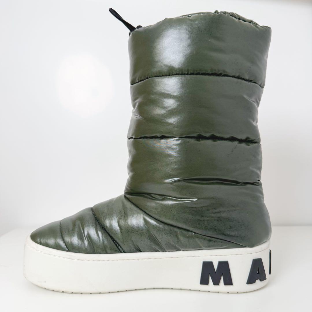 MARNI パデッドナイロンブーツ スノーブーツ 37