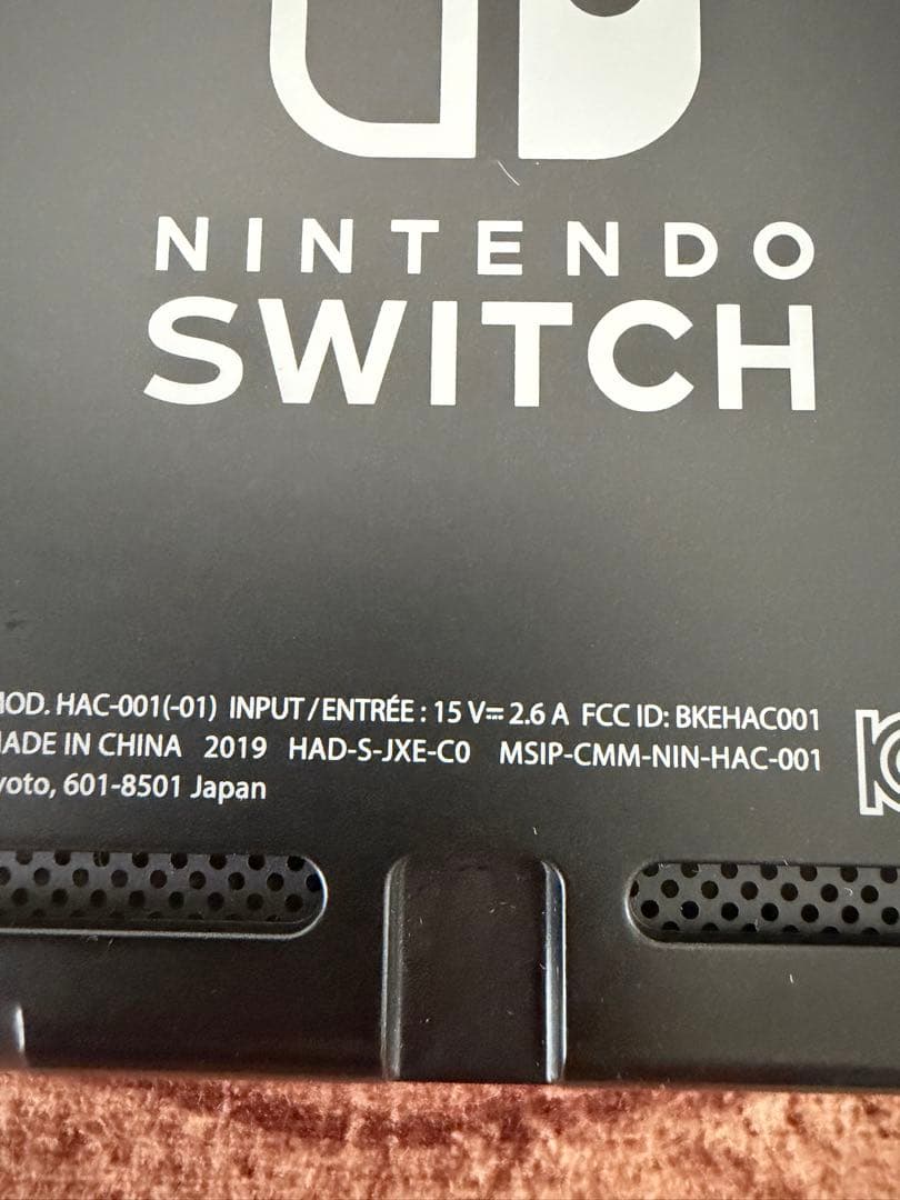ジャンク品　Nintendo Switch　本体①