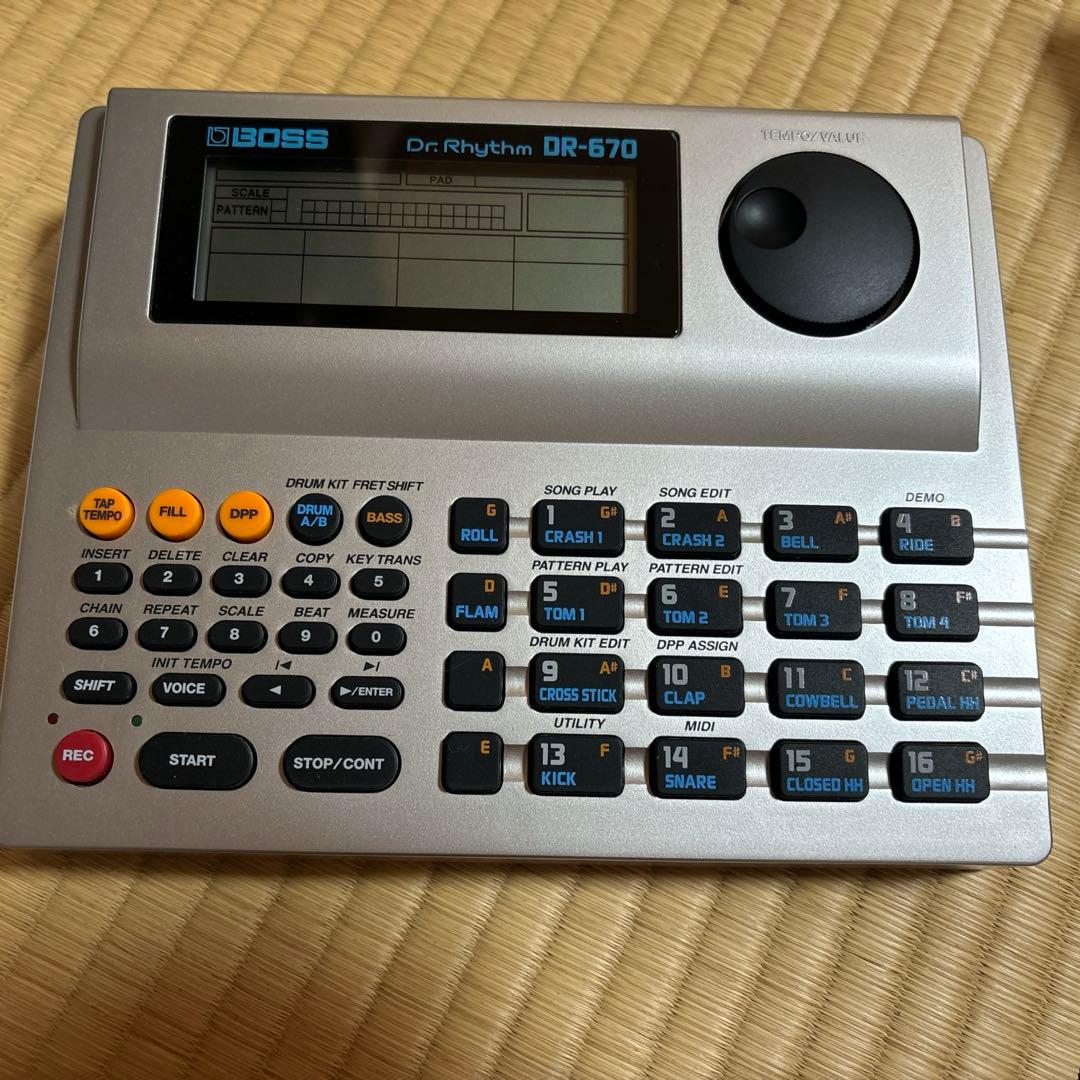 BOSS DR-670 ドラムマシン