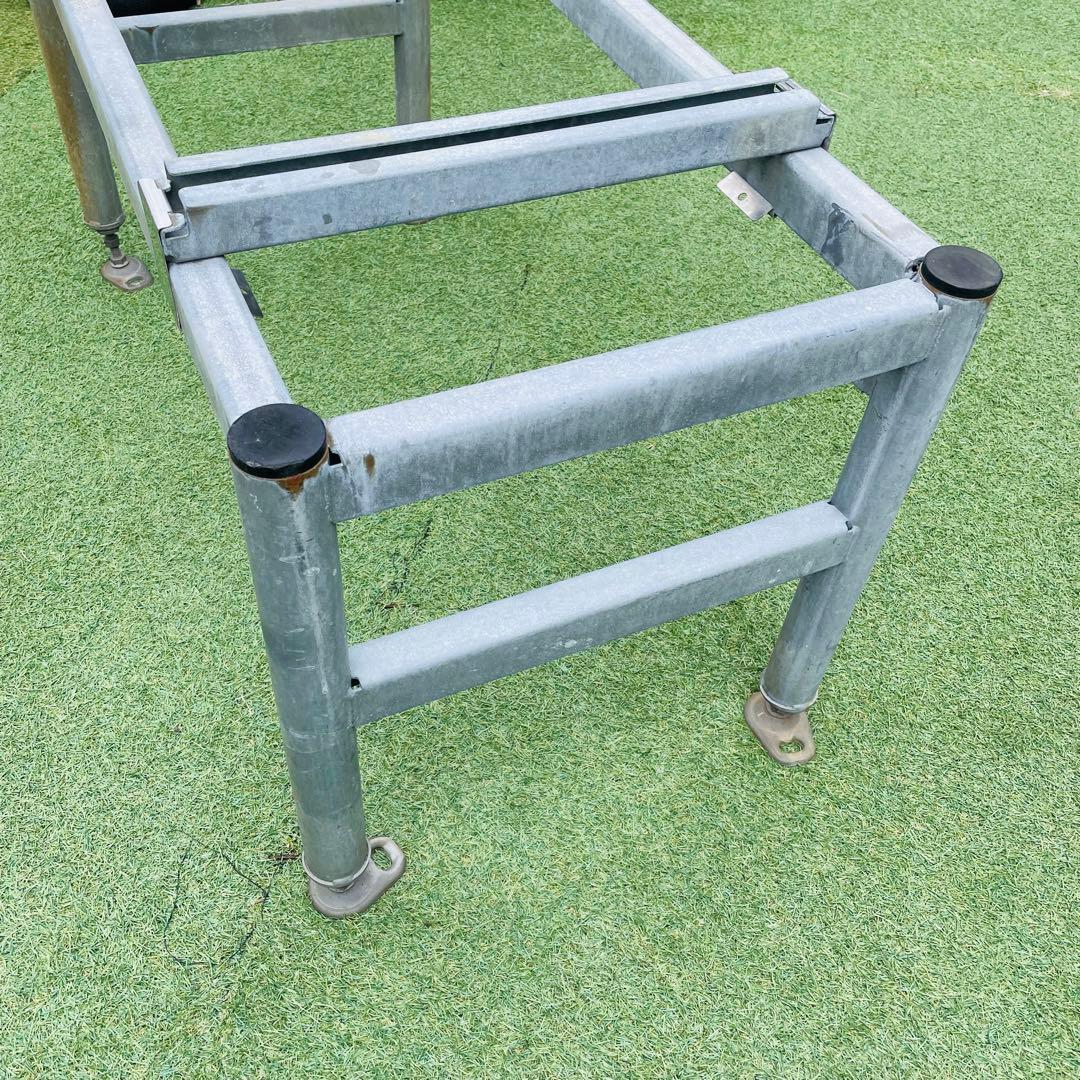 【業務用】エアコン室外機架台 95×48×50 高さ調整可 中古