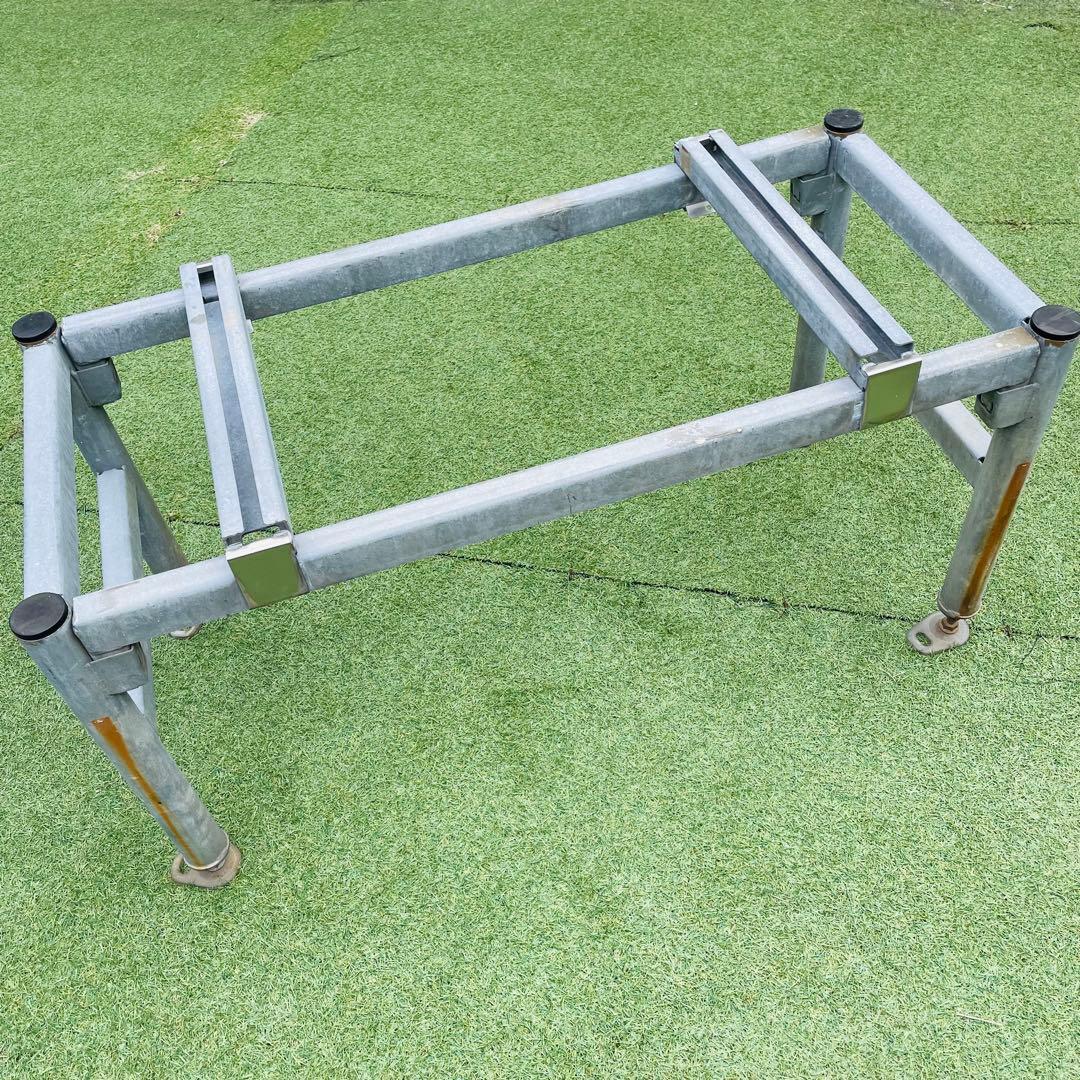 【業務用】エアコン室外機架台 95×48×50 高さ調整可 中古