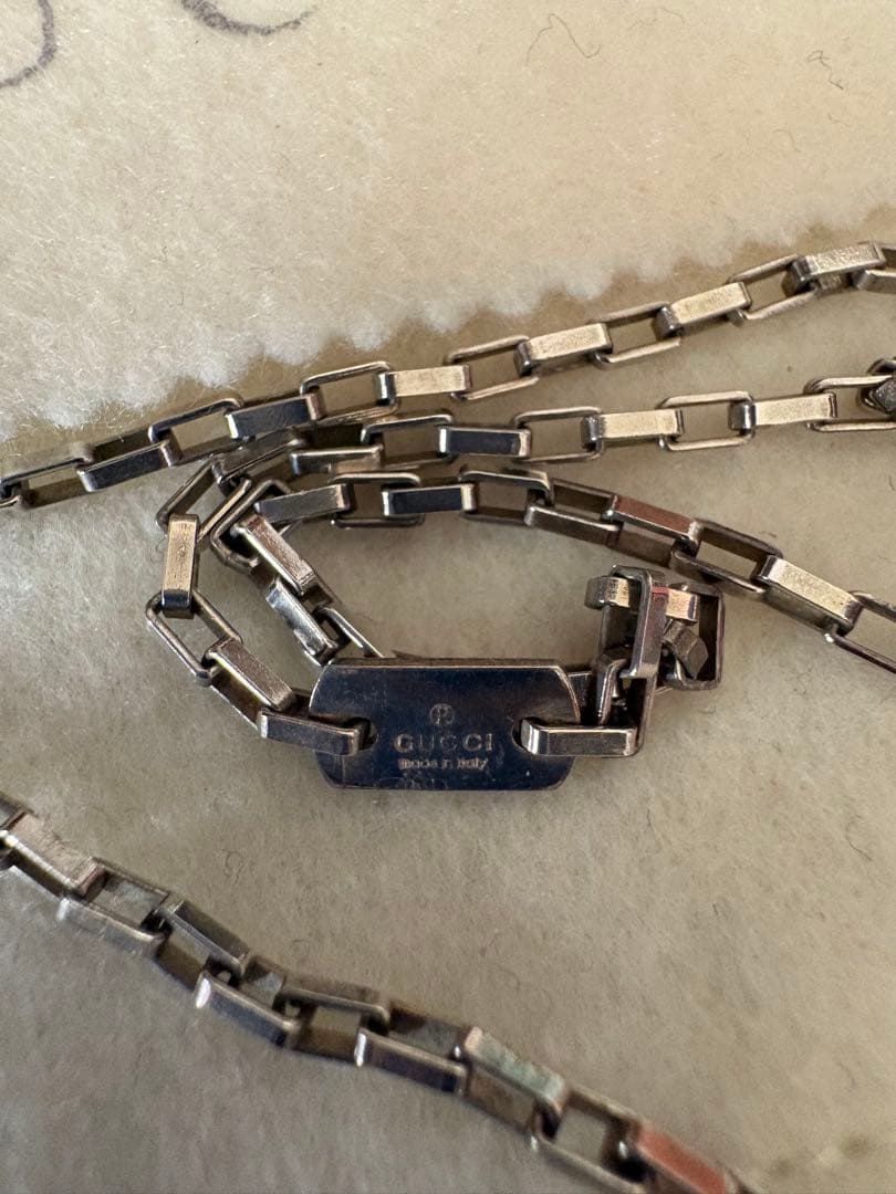 GUCCI 925シルバー ネックレス