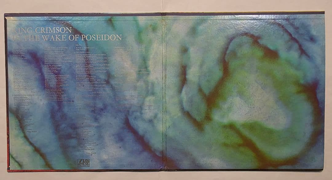 US初期MONARCH盤 AT刻印 King Crimson Poseidon