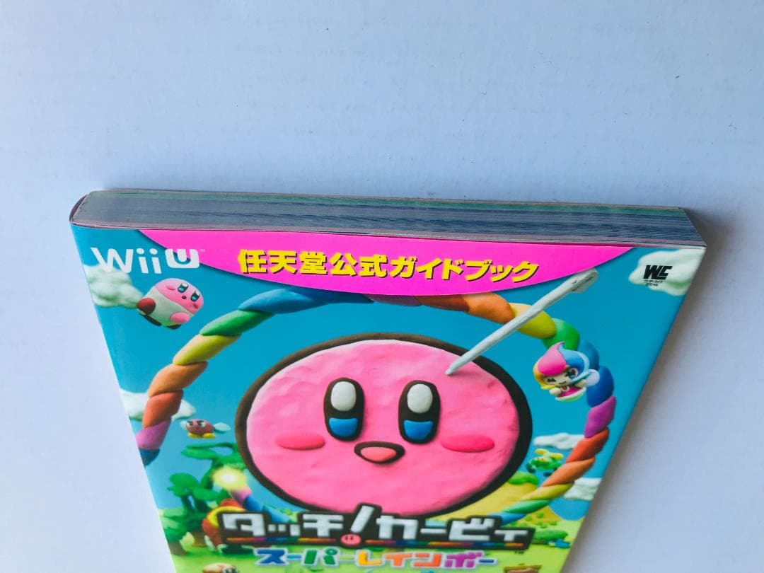 タッチ！ カービィ スーパーレインボー 任天堂公式ガイドブック 攻略本 WiiU