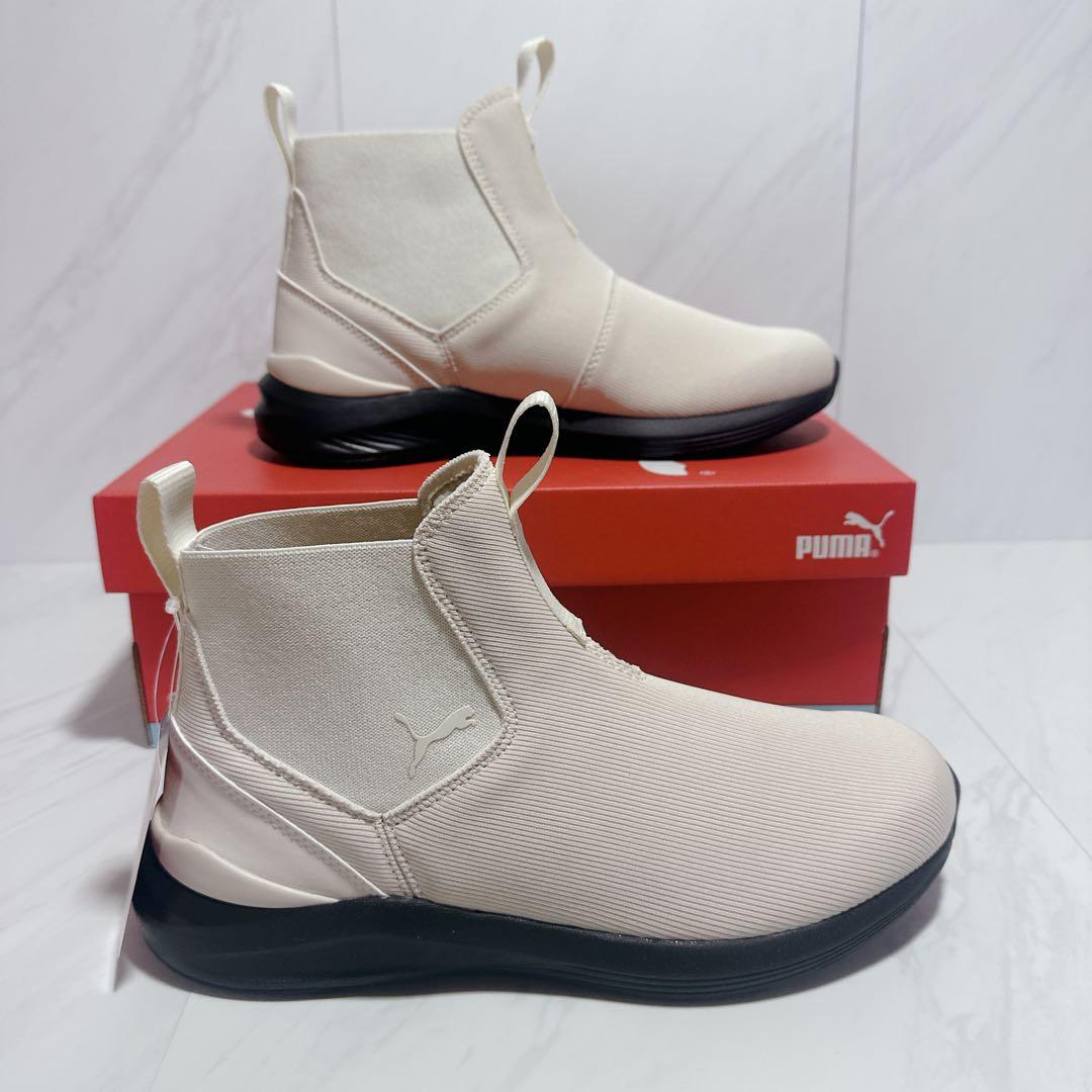 【新品✨箱付き】PUMA プラウル2 379845-02 サイドゴアブーツ 24