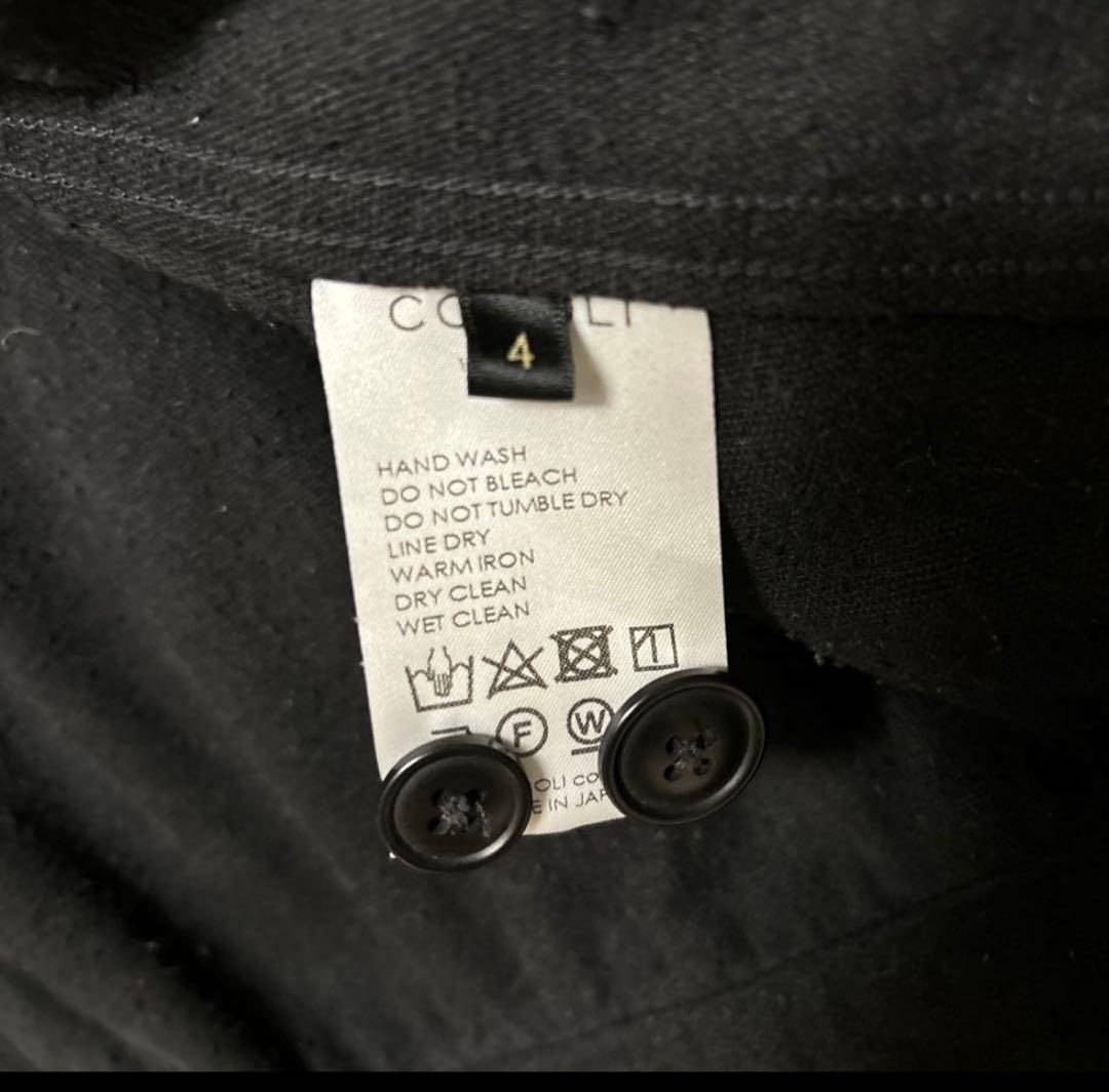 22SS COMOLI シルクネップTYPE1st ジャケット size4