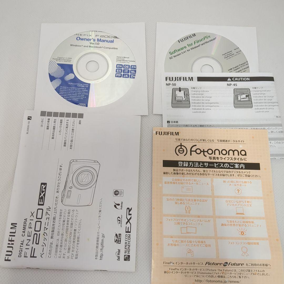 【ジャンク品】Fujifilm FinePix F200 EXR コンデジ