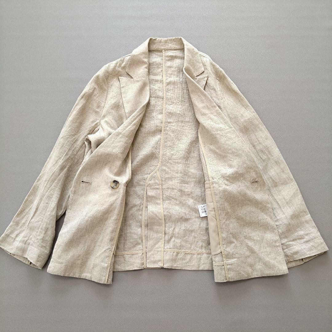 ✨美品✨ 25SS SLOBE IENA フレンチリネン ダブルジャケット