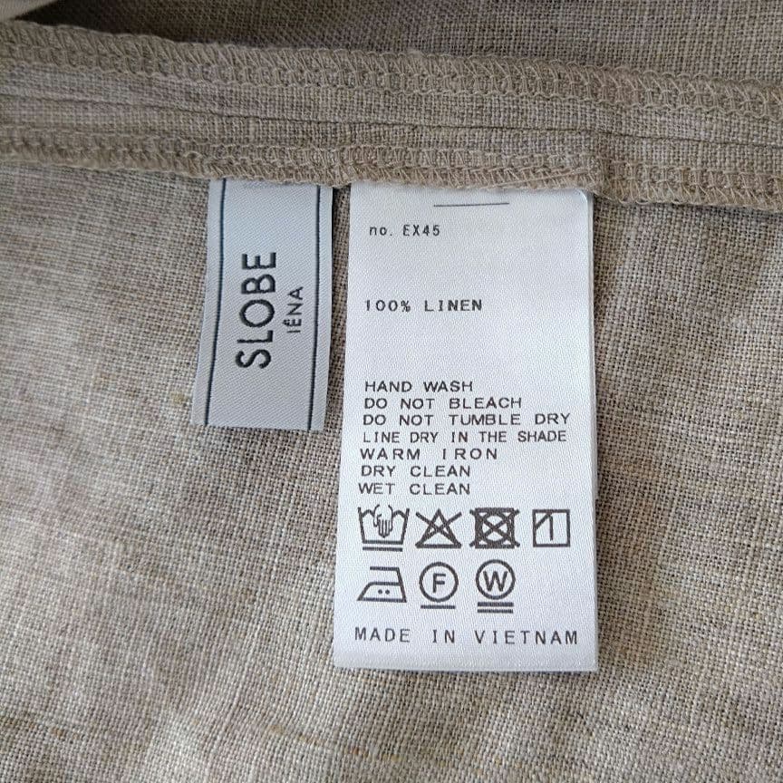✨美品✨ 25SS SLOBE IENA フレンチリネン ダブルジャケット