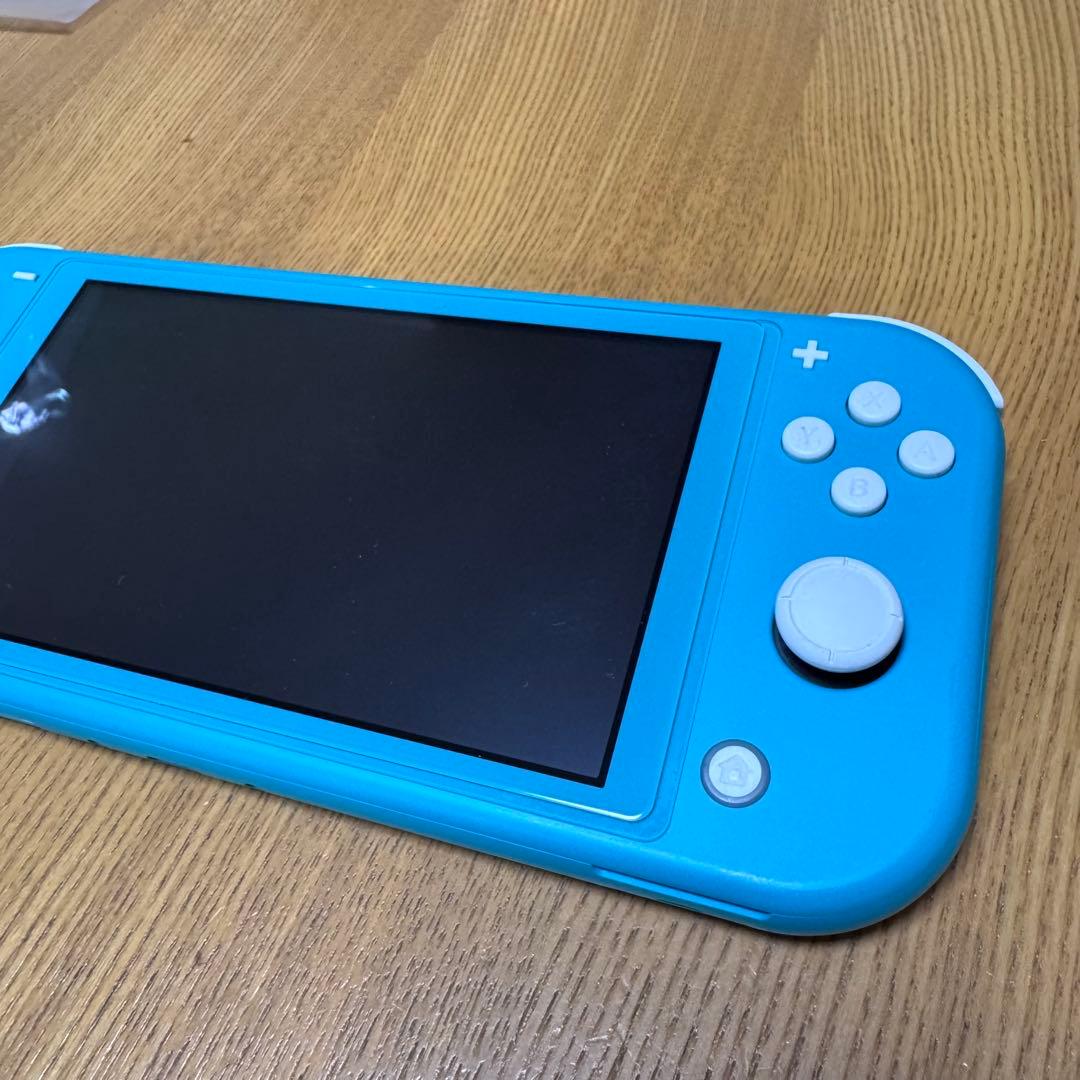 Nintendoスイッチライトターコイズ美品　保証期間内