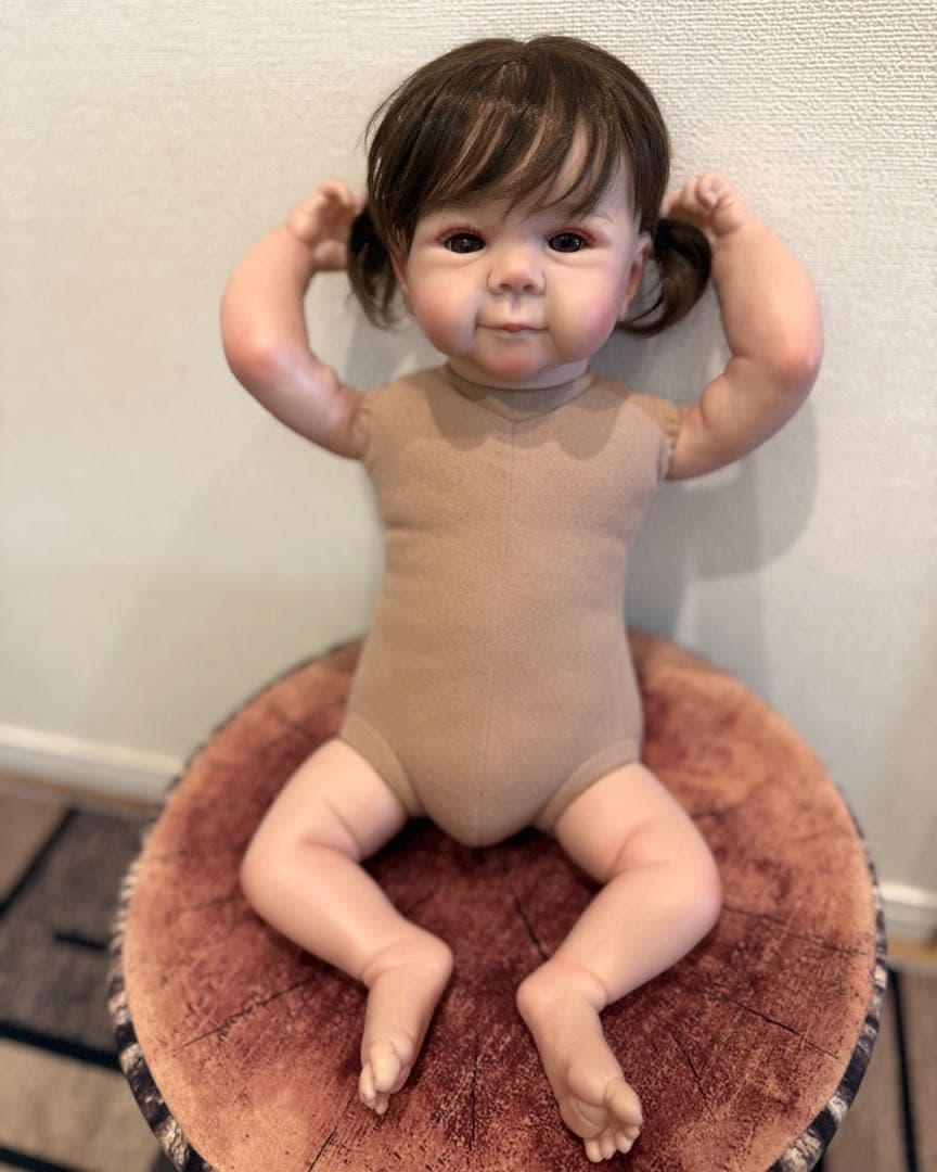 ★新品★【訳あり】リボーンドール可愛いベビーちゃん♥45cm